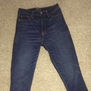 High Rise Slim Abercrombie Jeans